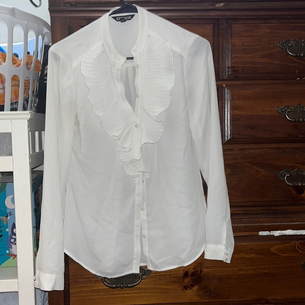 Express. Dress shirt. Button up. Good condition! XS